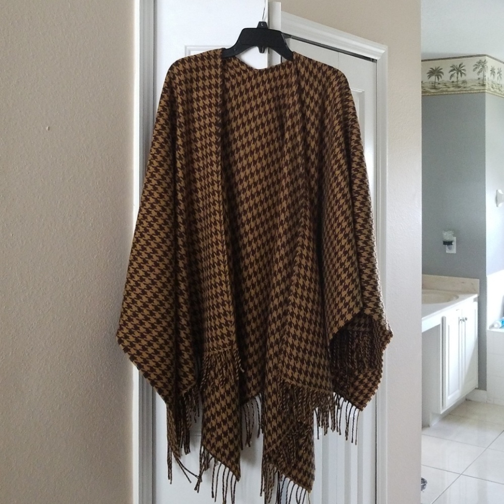 Poncho.  One size fits all
